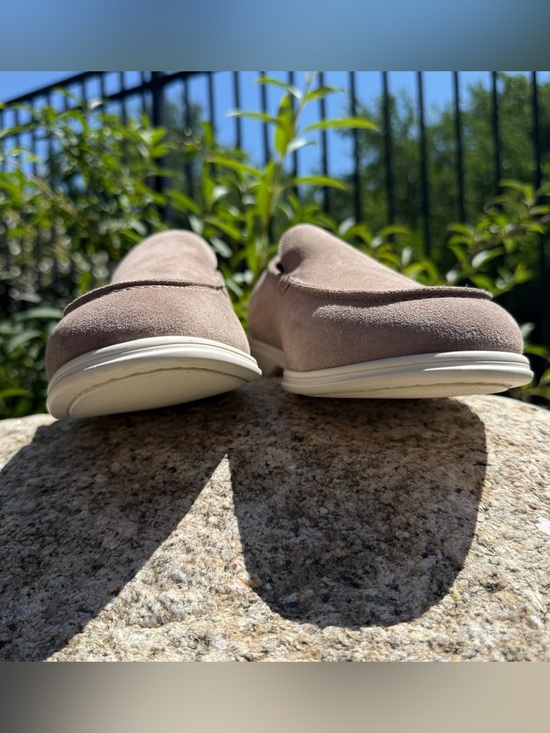 To Boot New York Adam Derrick Suede Loafers Taupe Slip On Shoes Men’s 10 NWOT main image 5